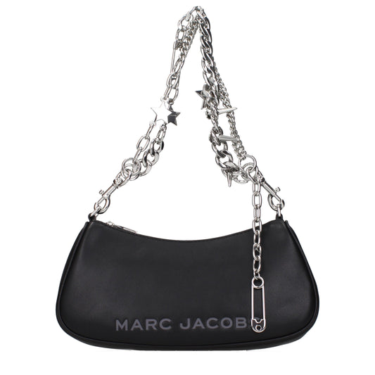 Black Leather Shoulder Bag