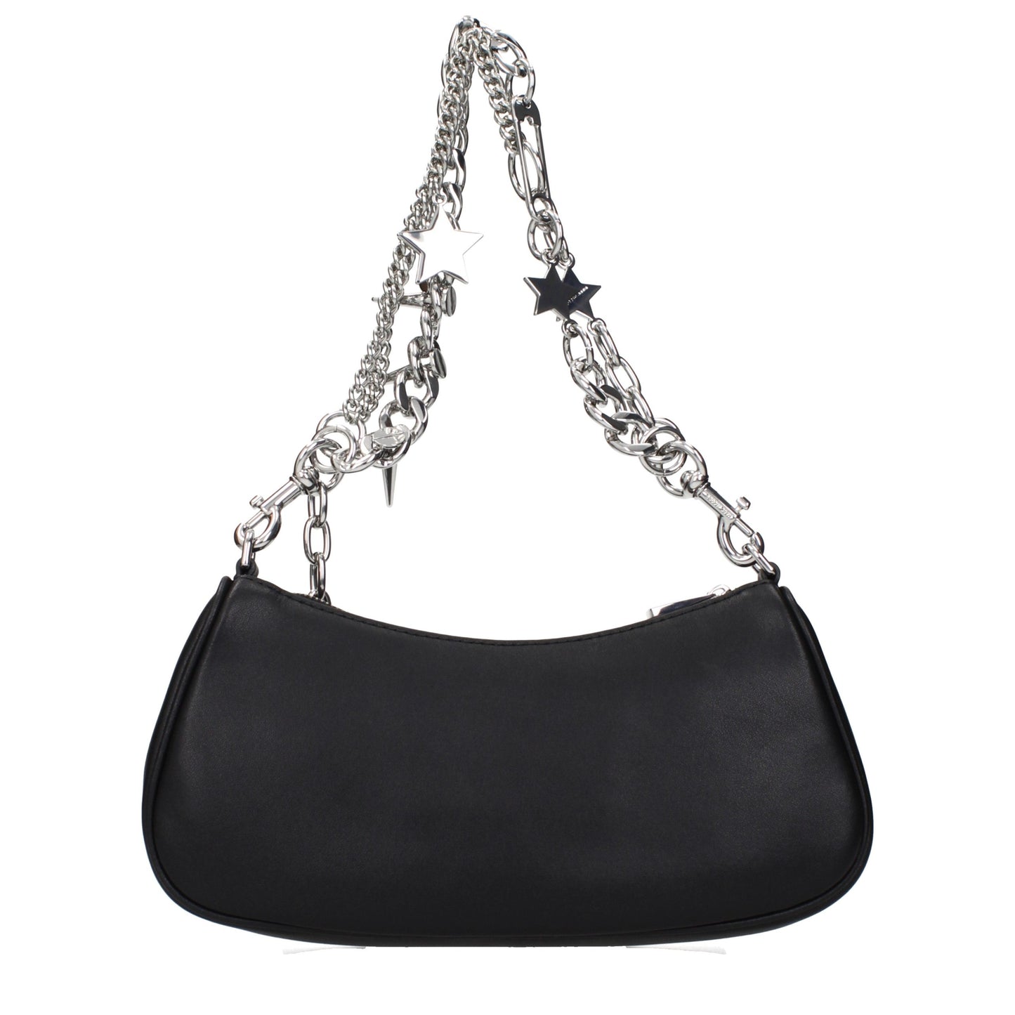 Black Leather Shoulder Bag