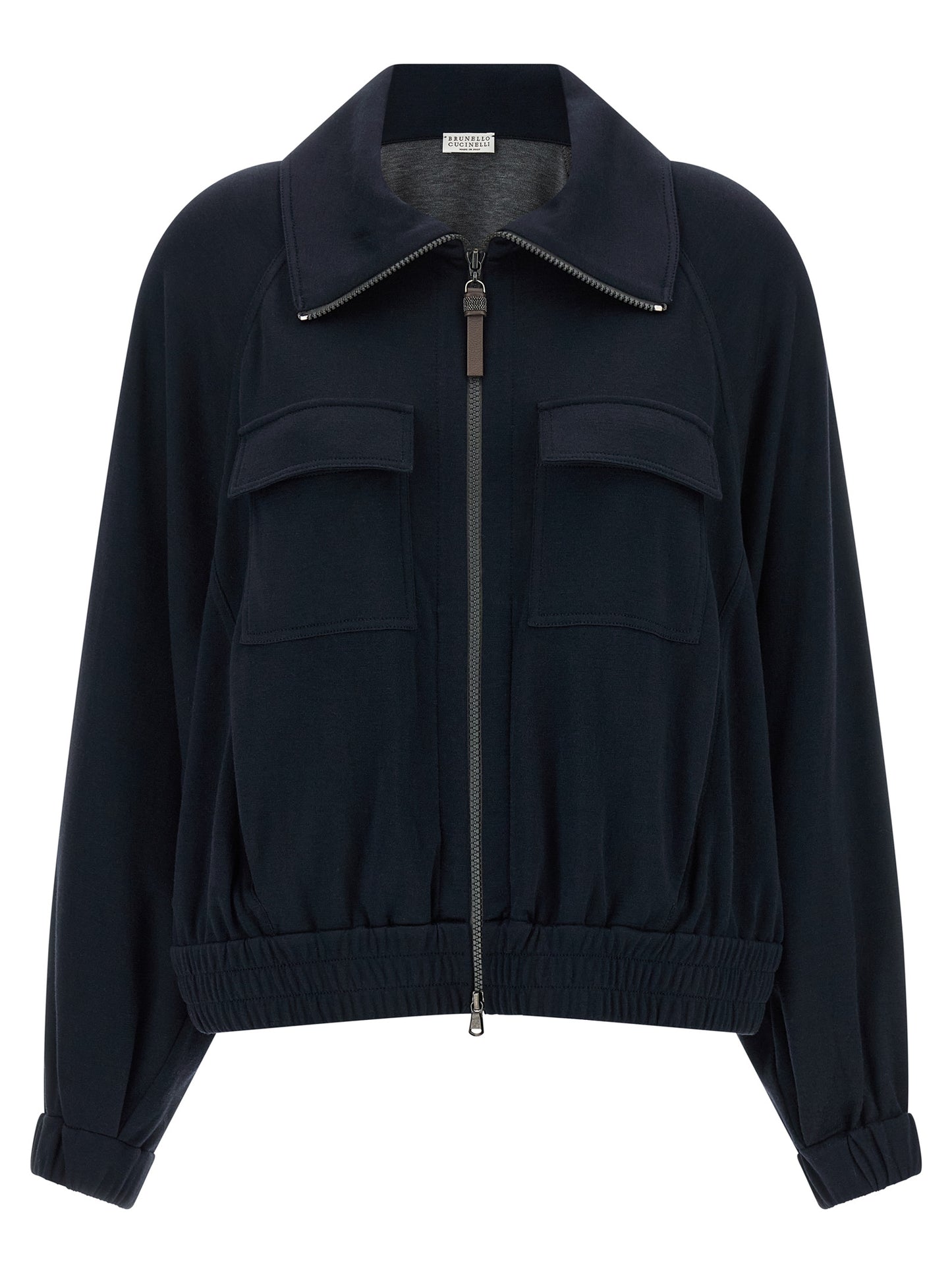 Blue Cotton Bomber