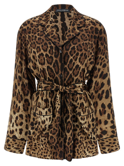 Brown Silk Blouse