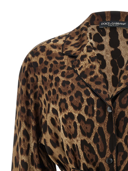 Brown Silk Blouse