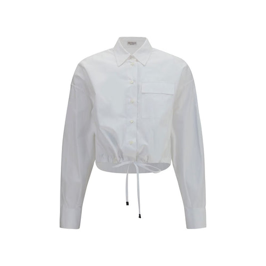 White Cotton Dress Shirt