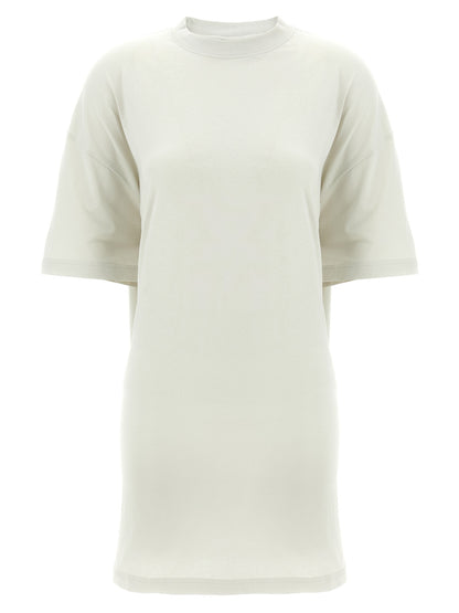 Gray Cotton Short Dress