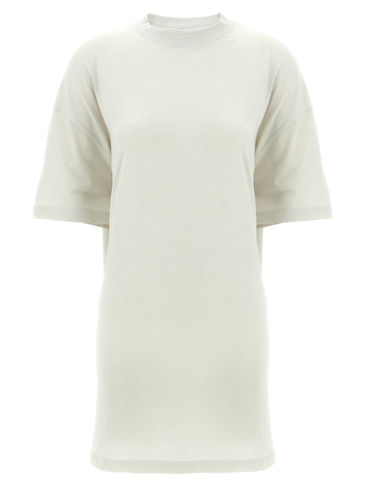 Gray Cotton Short Dress