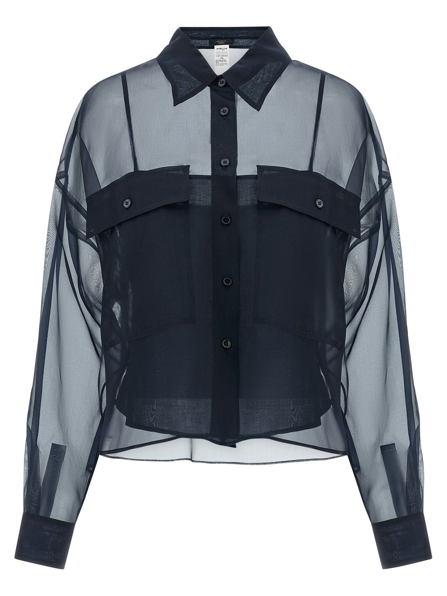 Blue Cotton Blouse