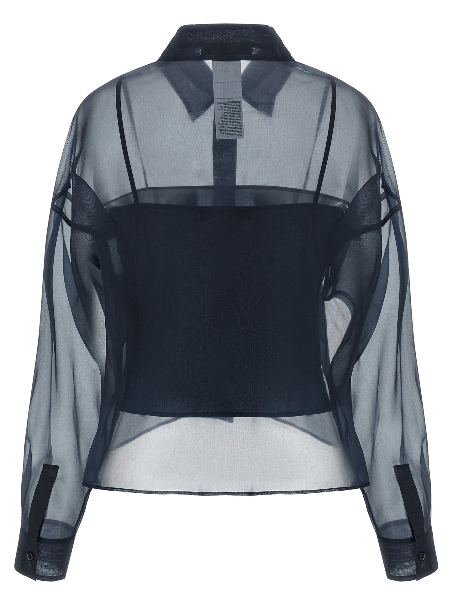 Blue Cotton Blouse