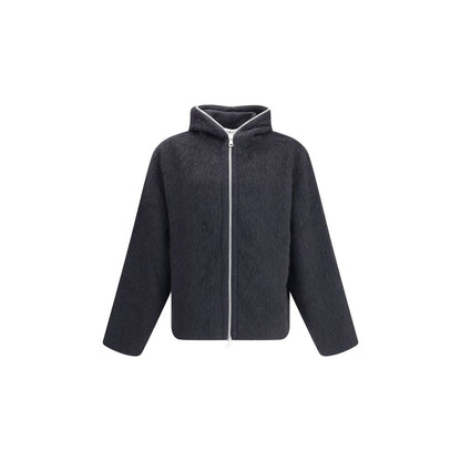 Black Wool Sweatshirt