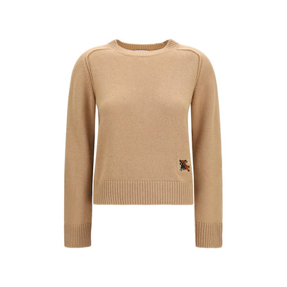 Beige Cashmere Sweater