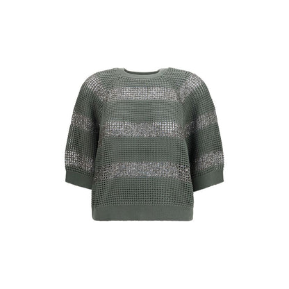 Bicolor Cotton Sweatshirt