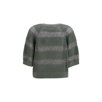 Bicolor Cotton Sweatshirt