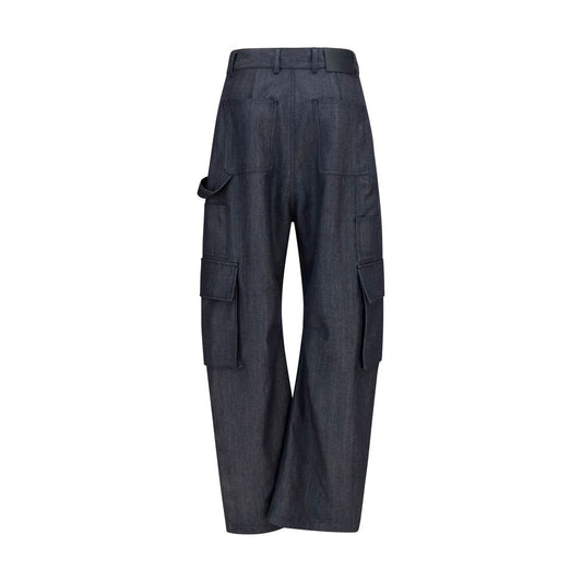 Blue Wool Oves Aries Cargo Pants