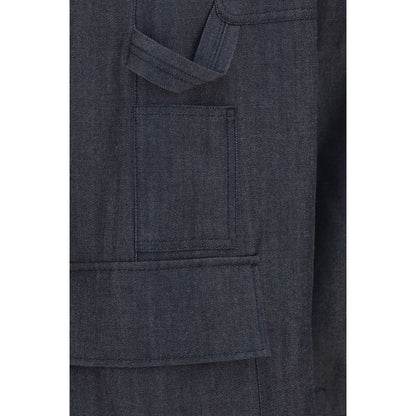 Blue Wool Oves Aries Cargo Pants