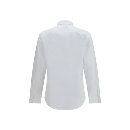 White Cotton Dress Shirt