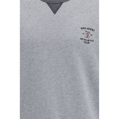 Gray Cotton Sportswear