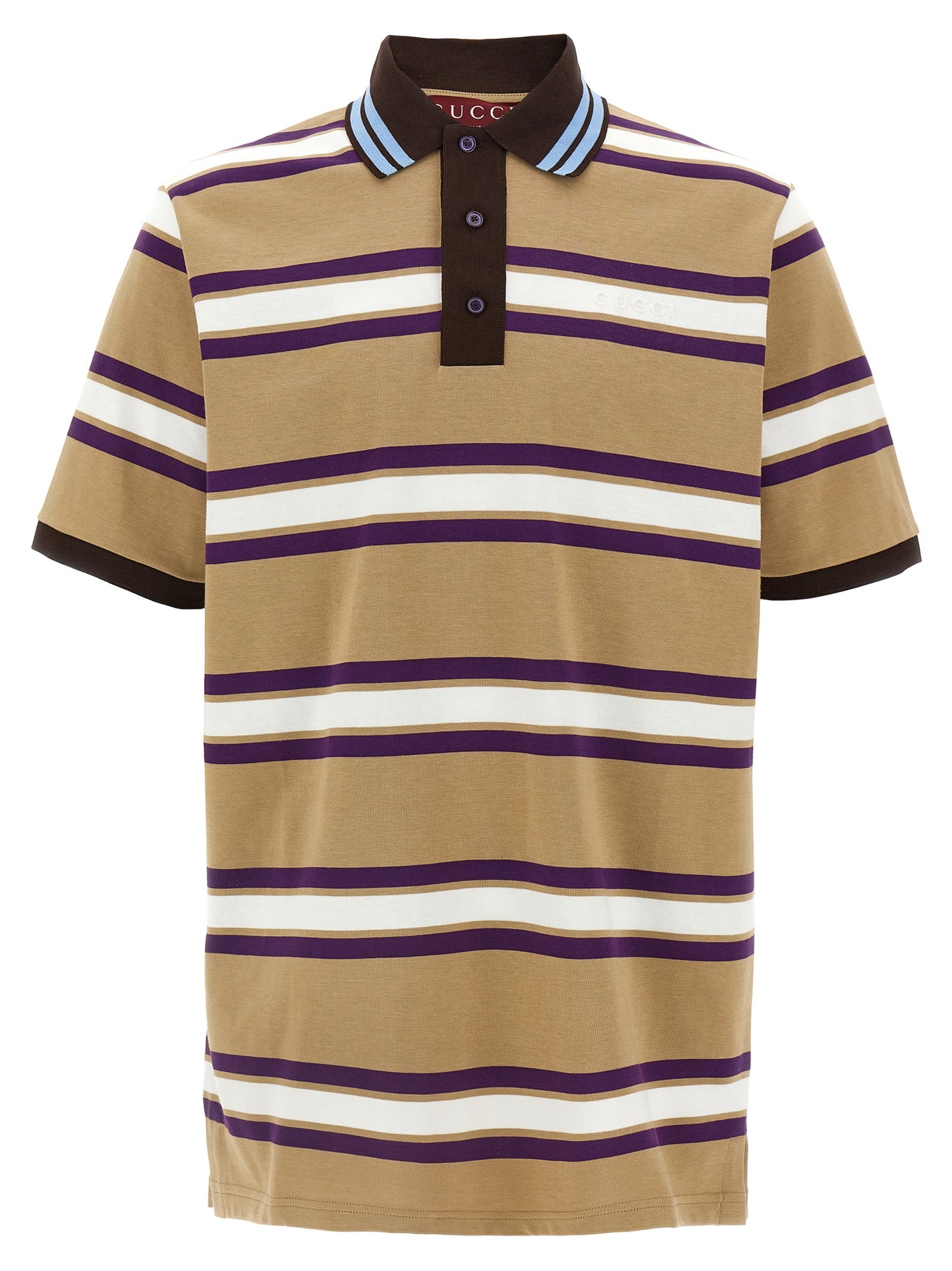 Multicolor Cotton Polo Shirt