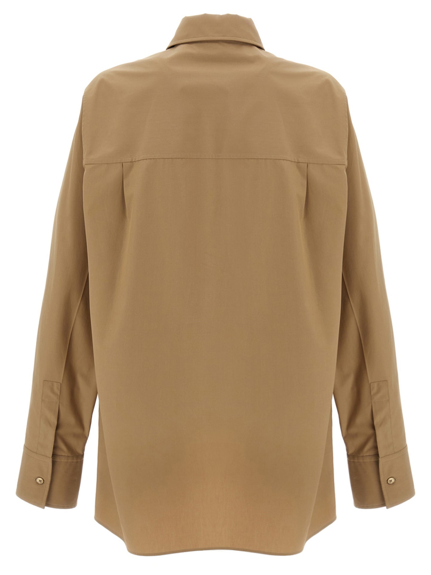 Beige Cotton Blouse