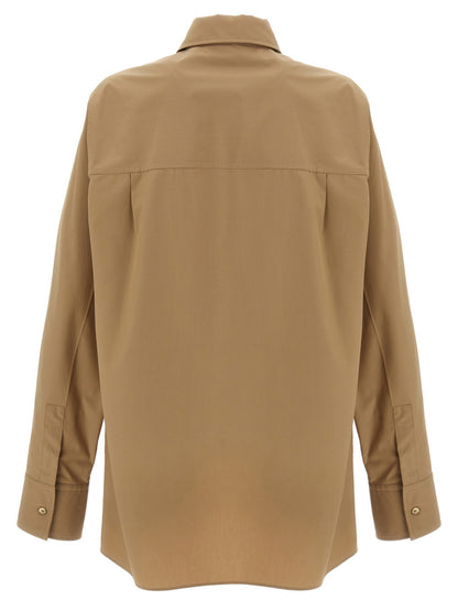 Beige Cotton Blouse