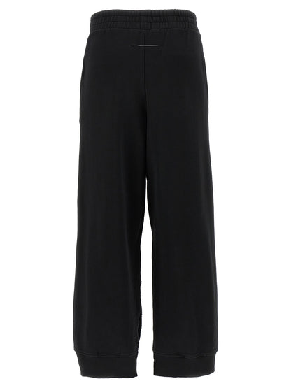 Black Cotton Joggers (Workout Pants)