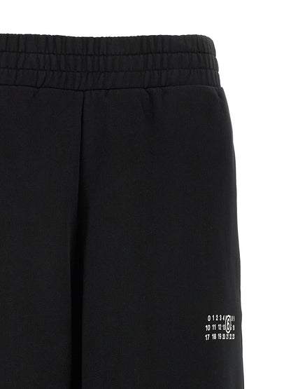 Black Cotton Joggers (Workout Pants)