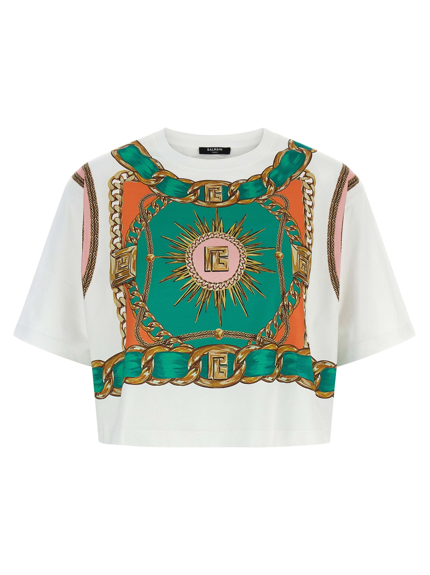 Multicolor Cotton T-Shirt