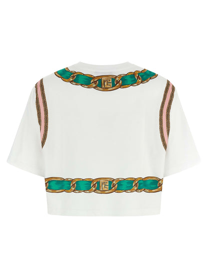 Multicolor Cotton T-Shirt
