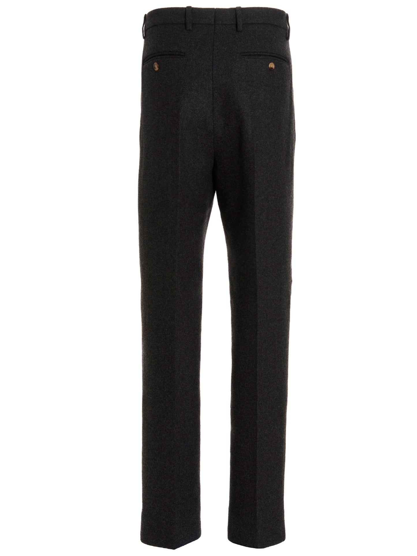 Gray Wool Dress Pants