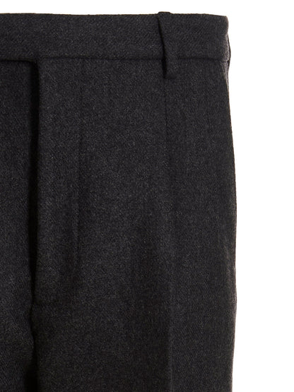 Gray Wool Dress Pants