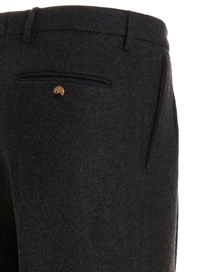 Gray Wool Dress Pants