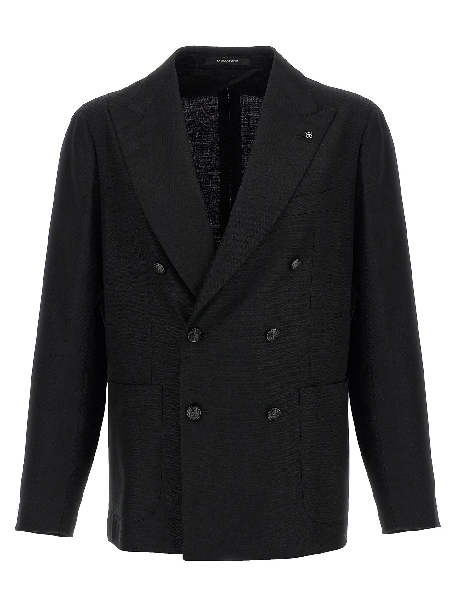 Black Virgin Wool Blazer