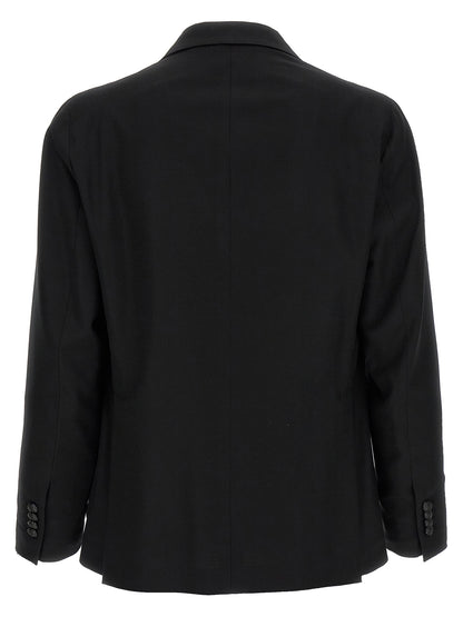 Black Virgin Wool Blazer