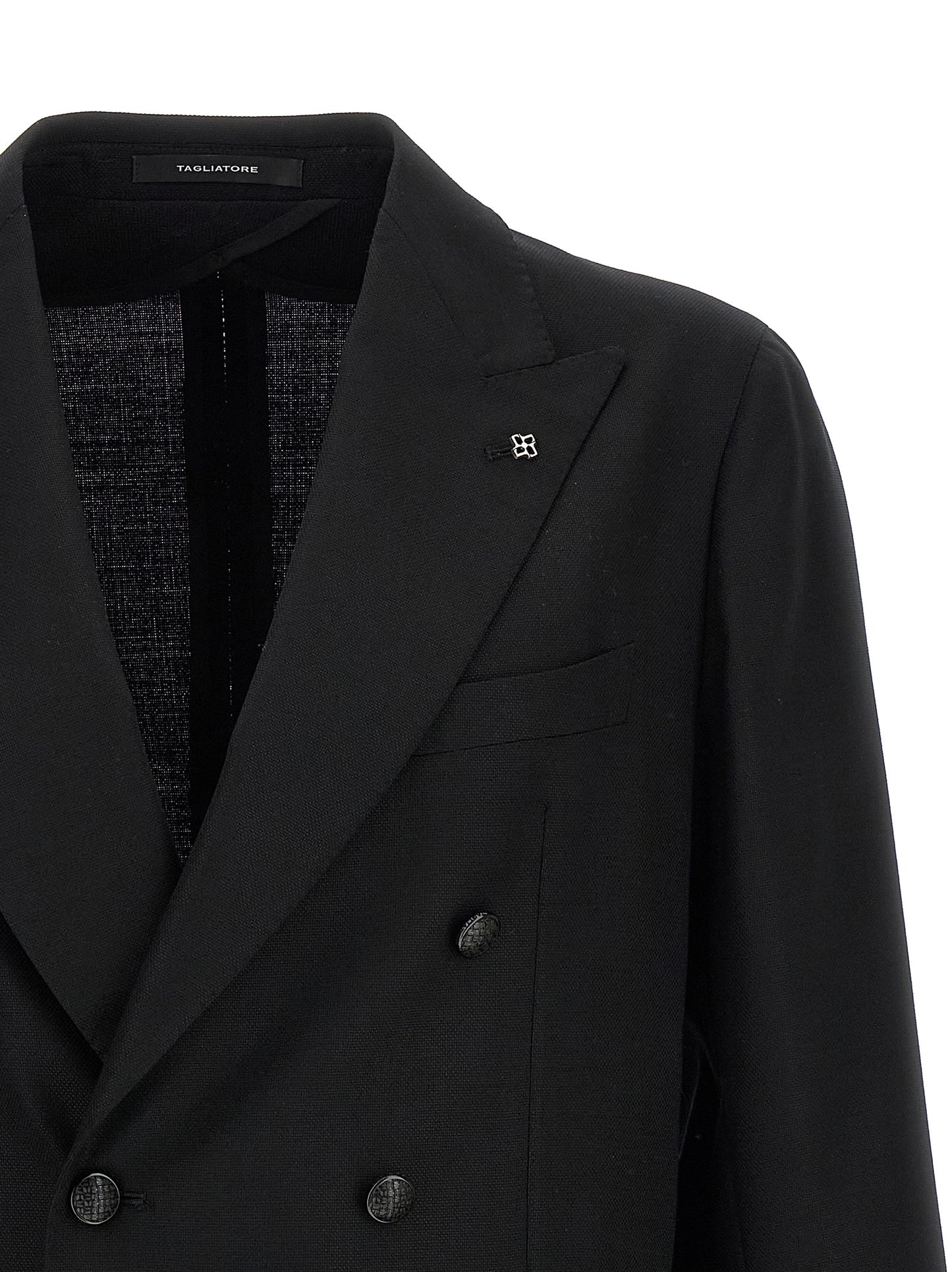 Black Virgin Wool Blazer