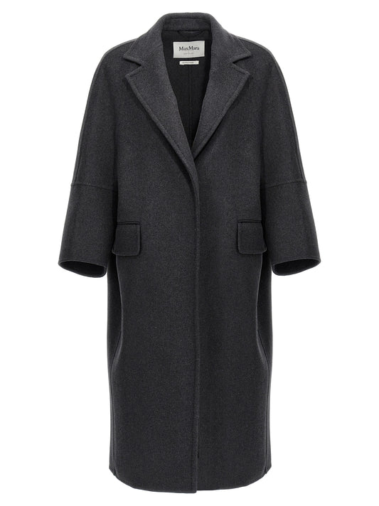 Gray Virgin Wool Coat