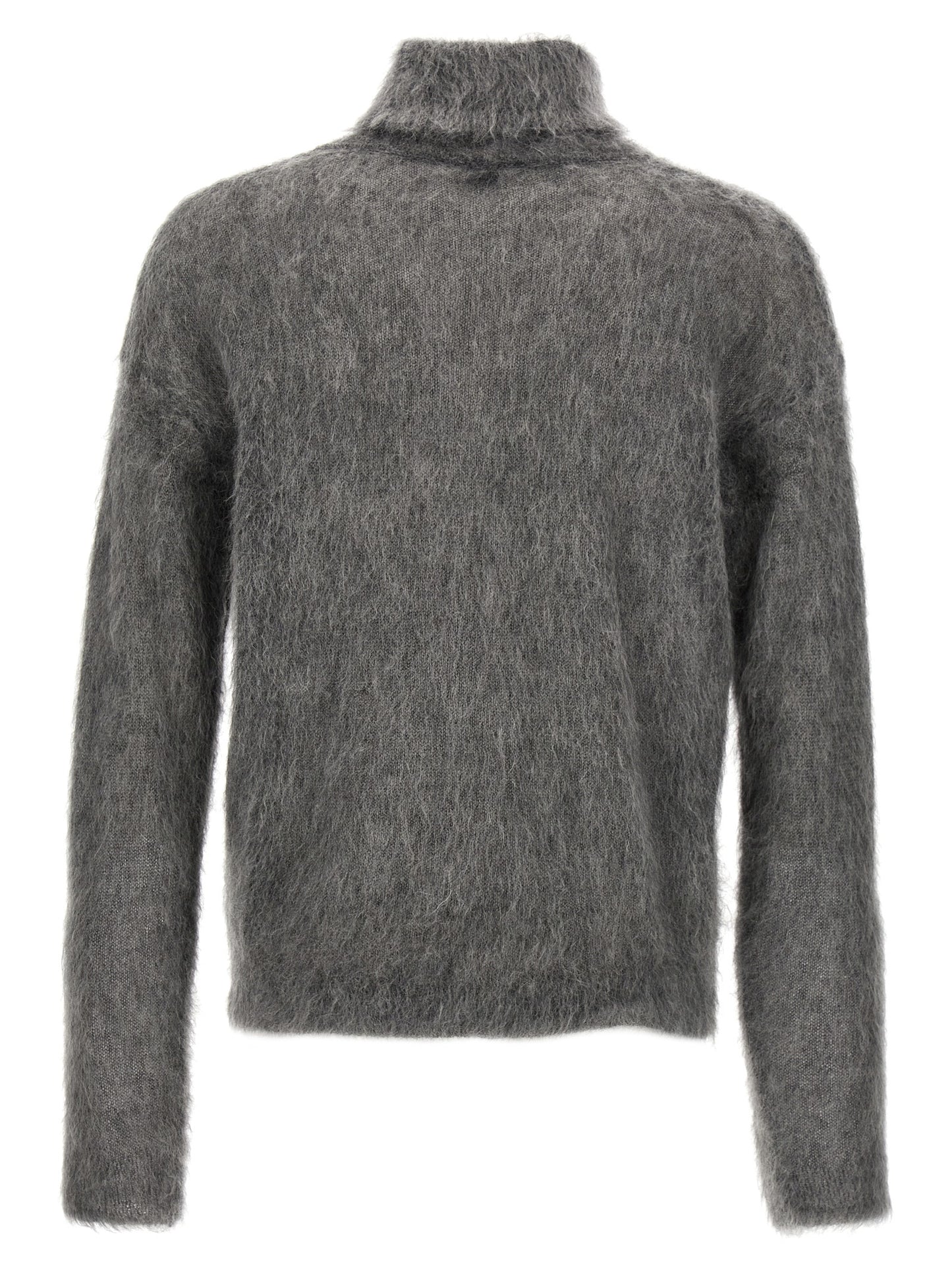 Gray Wool Cardigan
