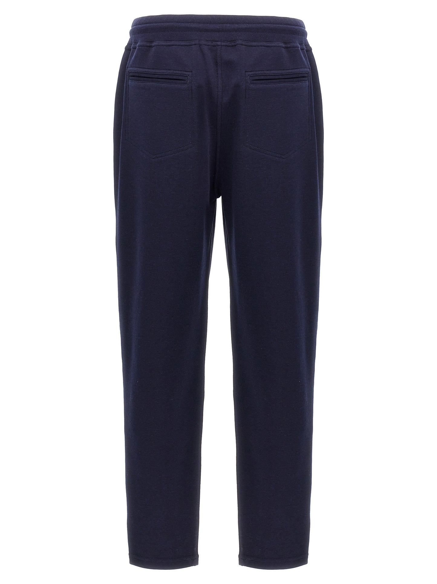 Blue Cotton Joggers (Workout Pants)