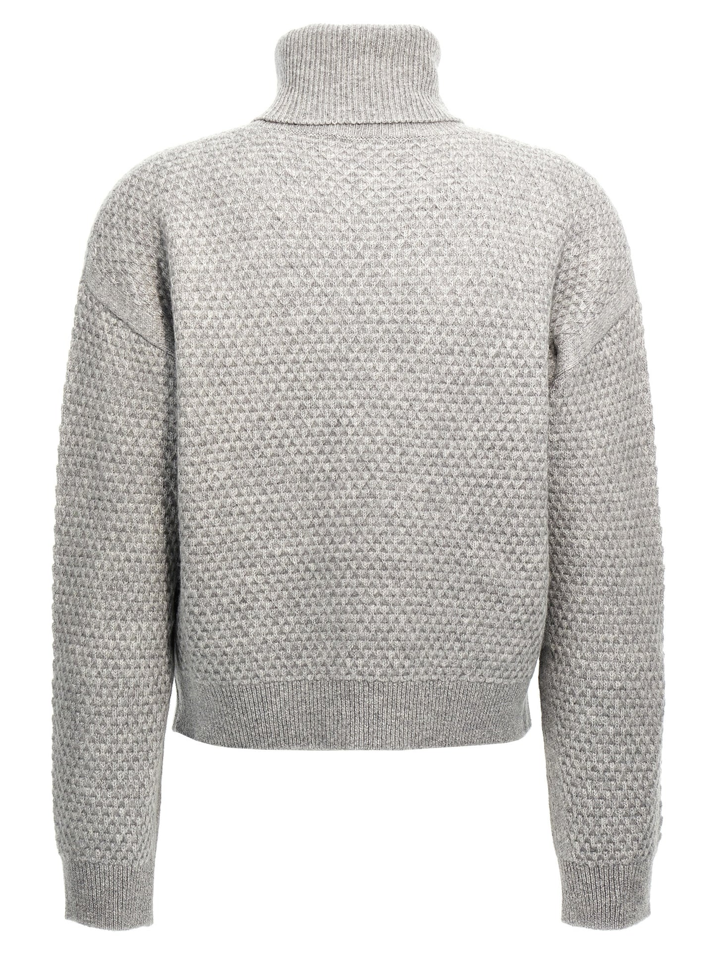 Gray Cashmere Cardigan