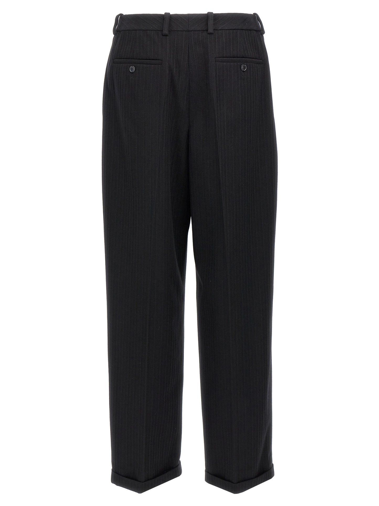 Black Wool Dress Pants