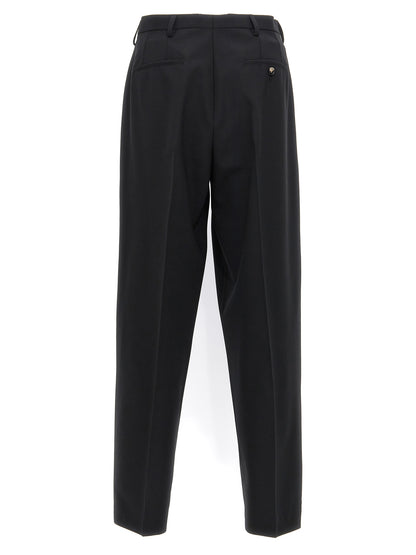 Black Polyester Dress Pants