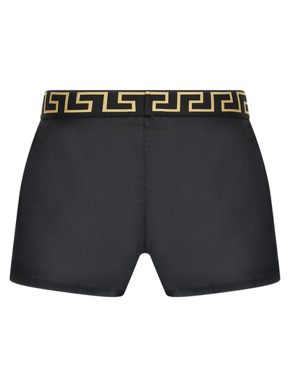 Multicolor Polyester Swim Shorts