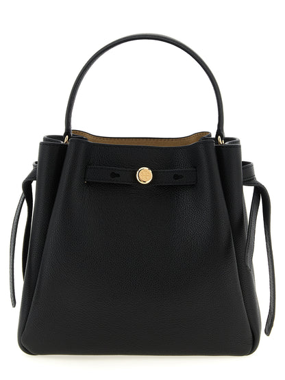 Black Cowhide Handbag