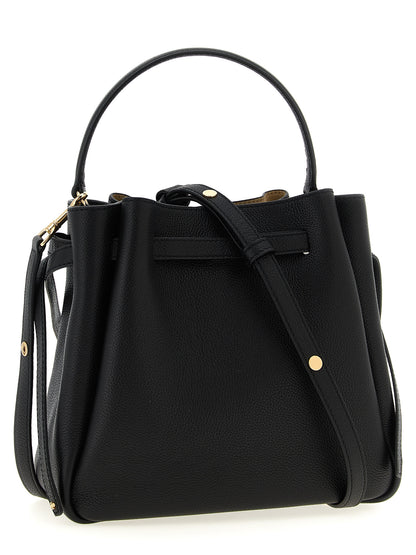 Black Cowhide Handbag