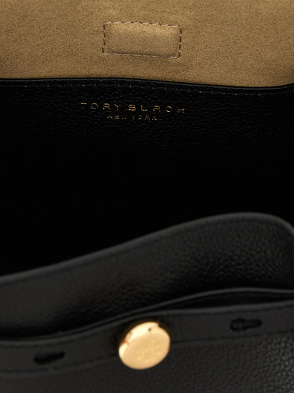 Black Cowhide Handbag