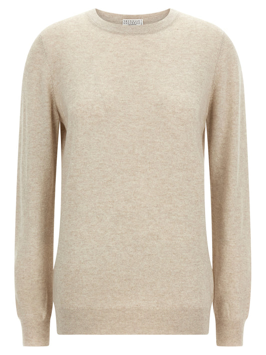 Beige Cashmere Cardigan