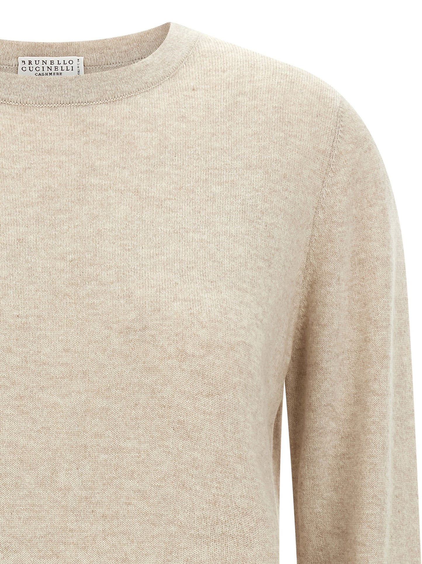 Beige Cashmere Cardigan