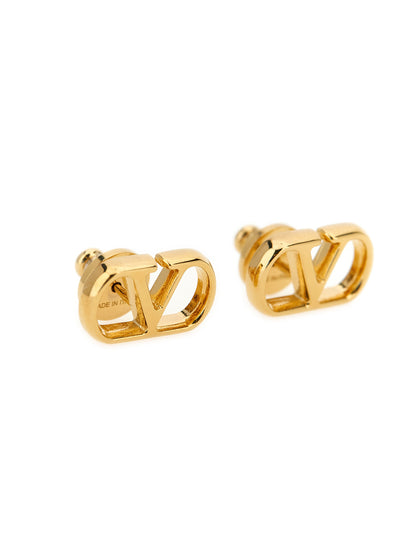 Gold Brass Earrings