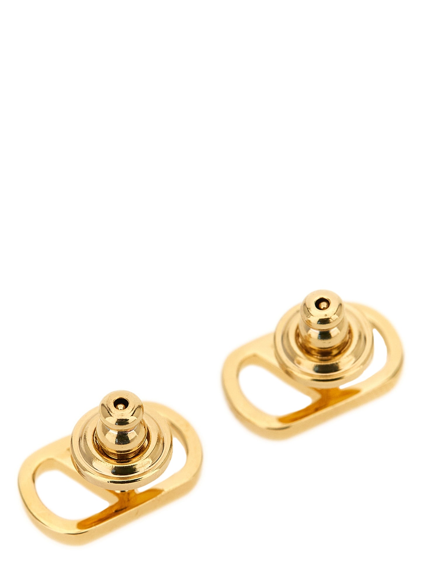 Gold Brass Earrings