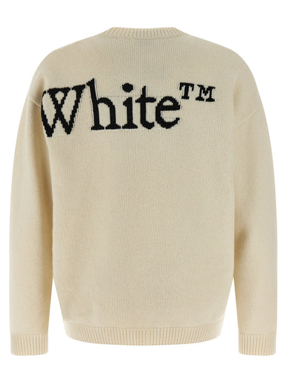 Bicolor Wool Cardigan