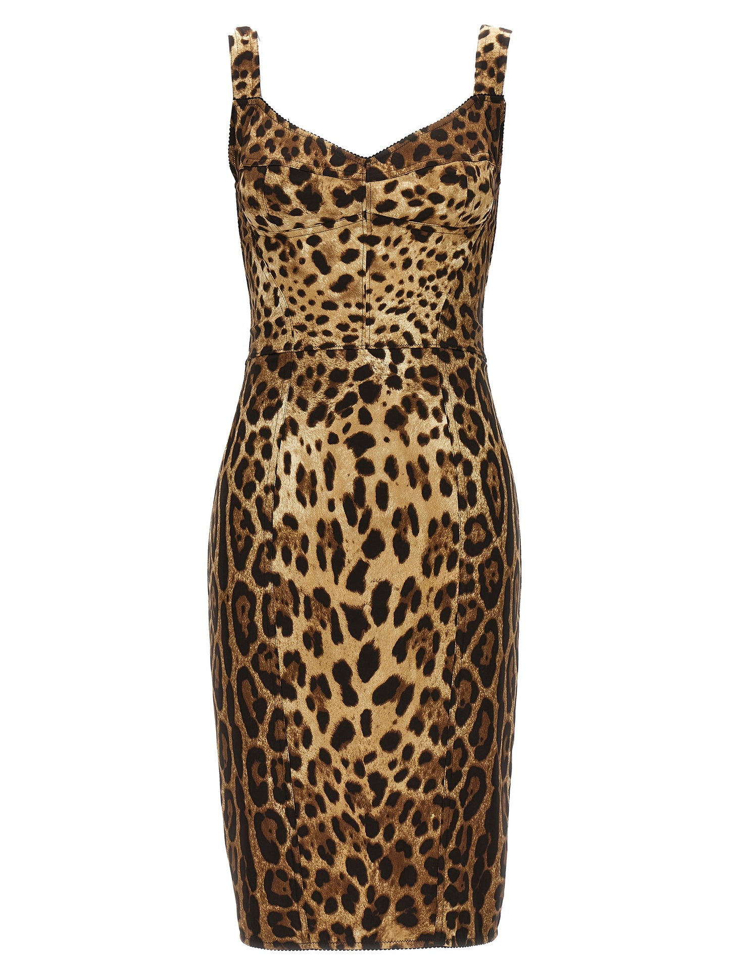 Multicolor Silk Cocktail Dress