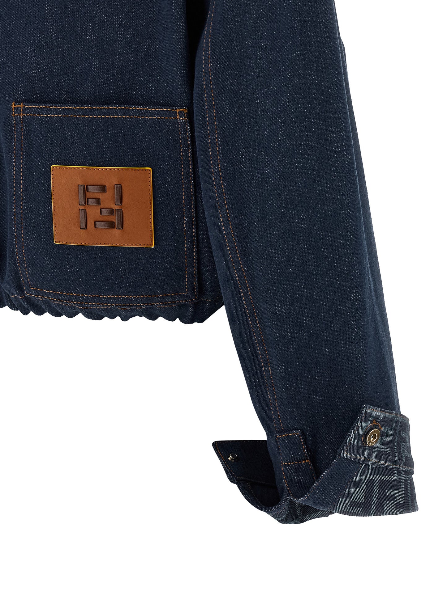 Blue Cotton Denim Jacket
