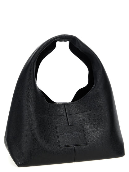 Black Cowhide Shoulder Bag