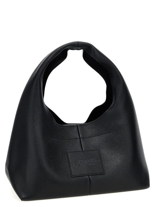 Black Cowhide Shoulder Bag